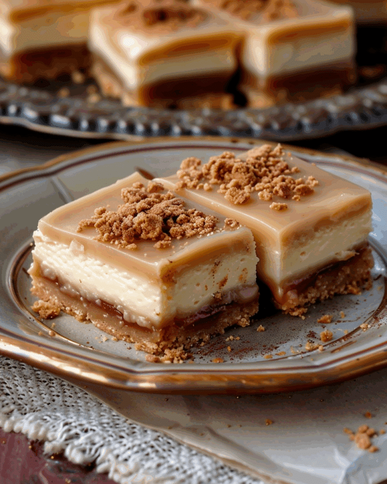 Dulce de Leche Cheesecake Bars