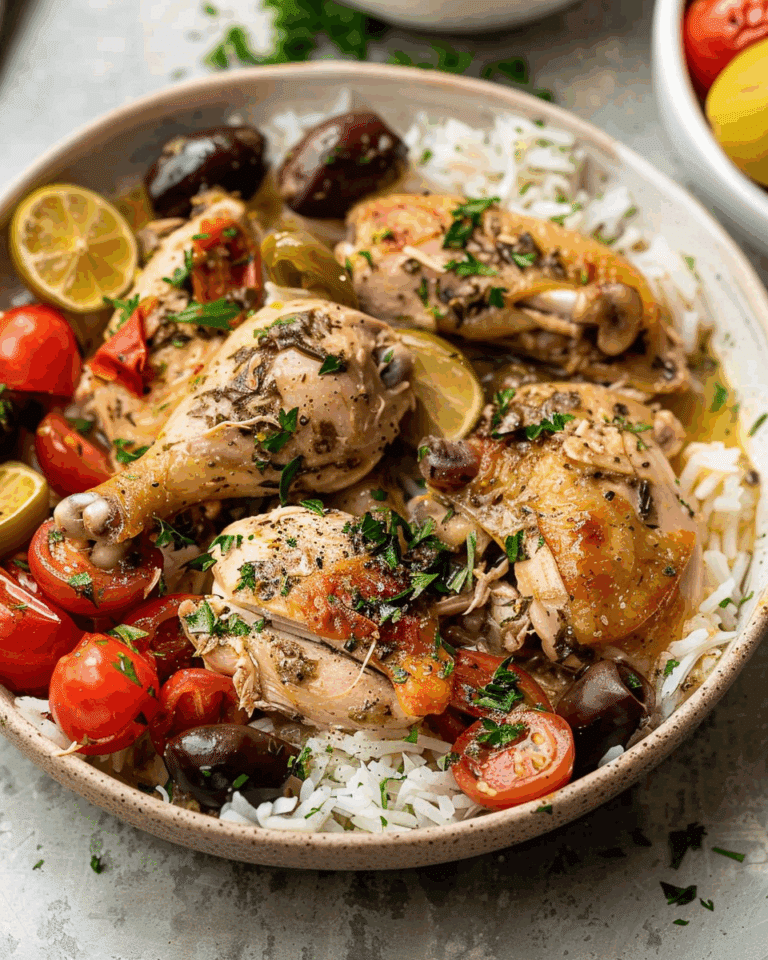 Slow Cooker Greek Chicken
