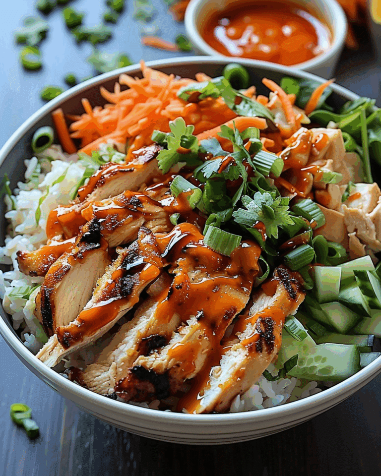 Bang Bang Chicken Bowl