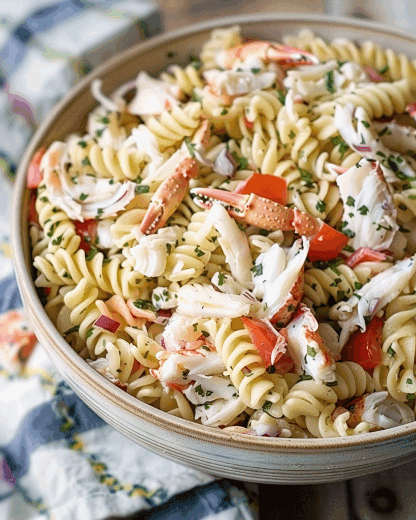 Crab Pasta Salad