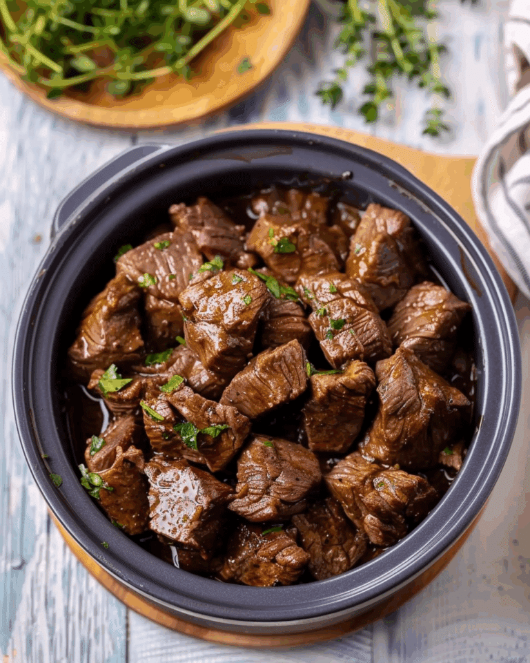 Crockpot Steak Bites