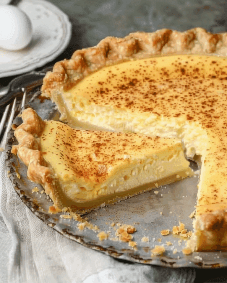Custard Pie Recipe