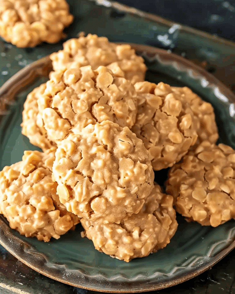 Peanut Butter No-Bake Cookies