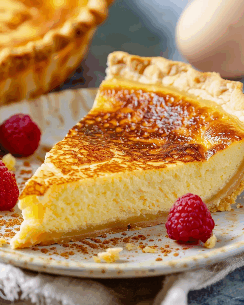 Old‑Fashioned Egg Custard Pie