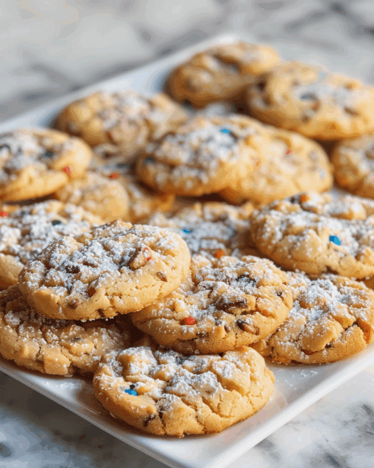 Lazy Cake Cookies
