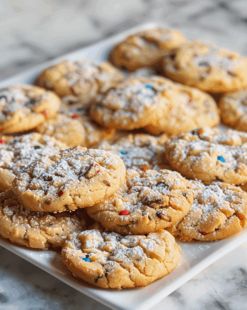 Lazy Cake Cookies
