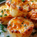 Mashed Potato Cheese Puffs