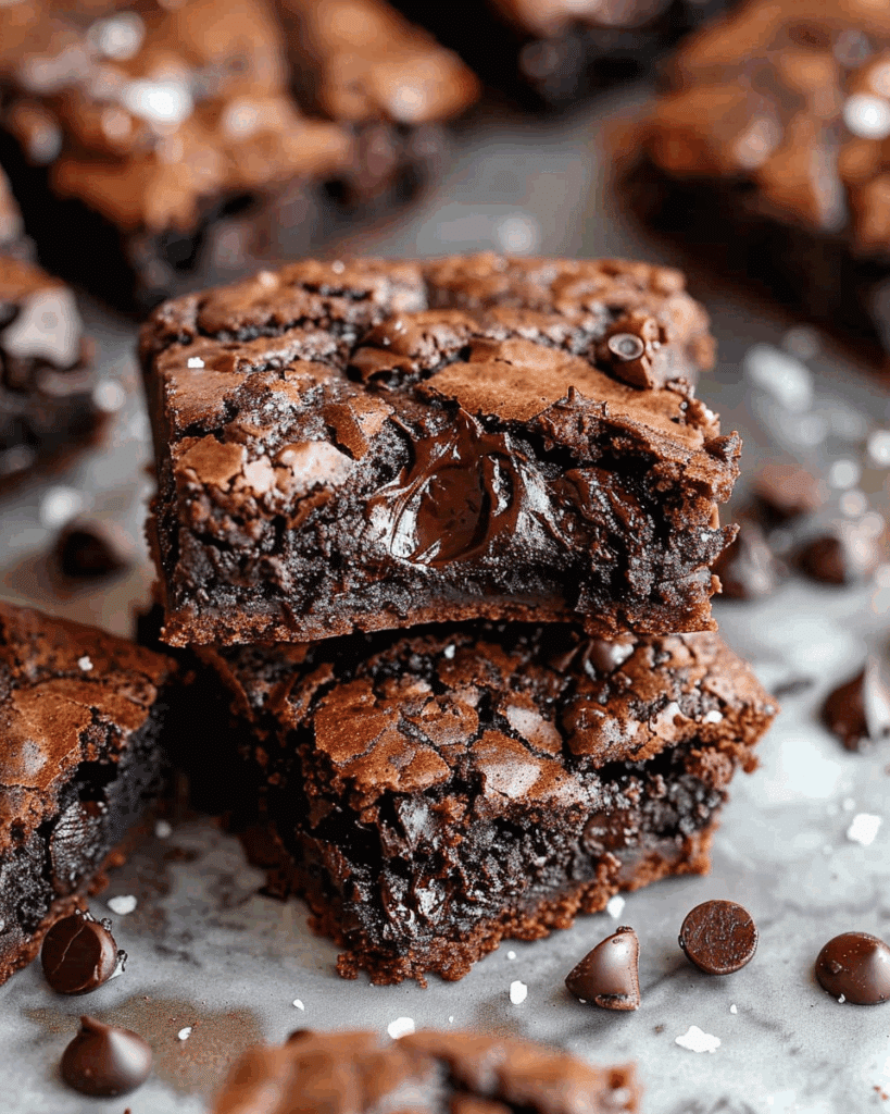 The BEST Fudgy Chewy Browkies (Brookies)