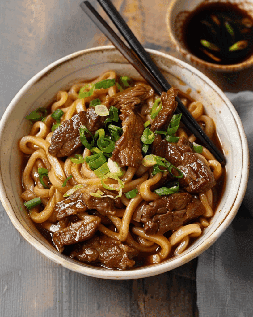 Beef Udon Recipe