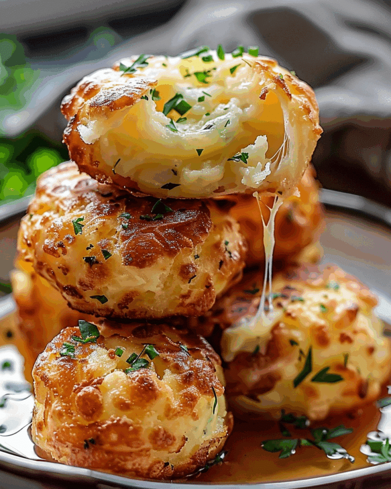 Mashed Potato Cheese Puffs