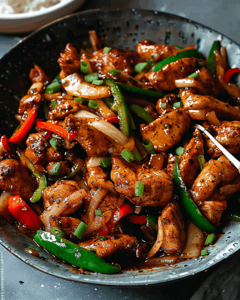 Black Pepper Chicken