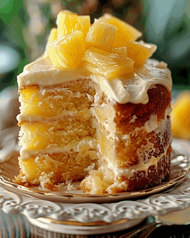 Pineapple Heaven Cake