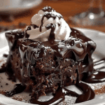 Hot Fudge Chocolate Pudding Cake