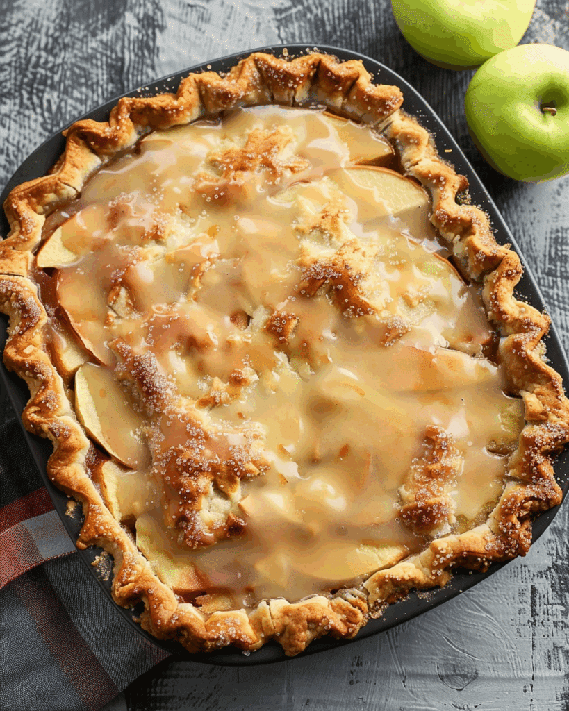 Flat Apple Pie