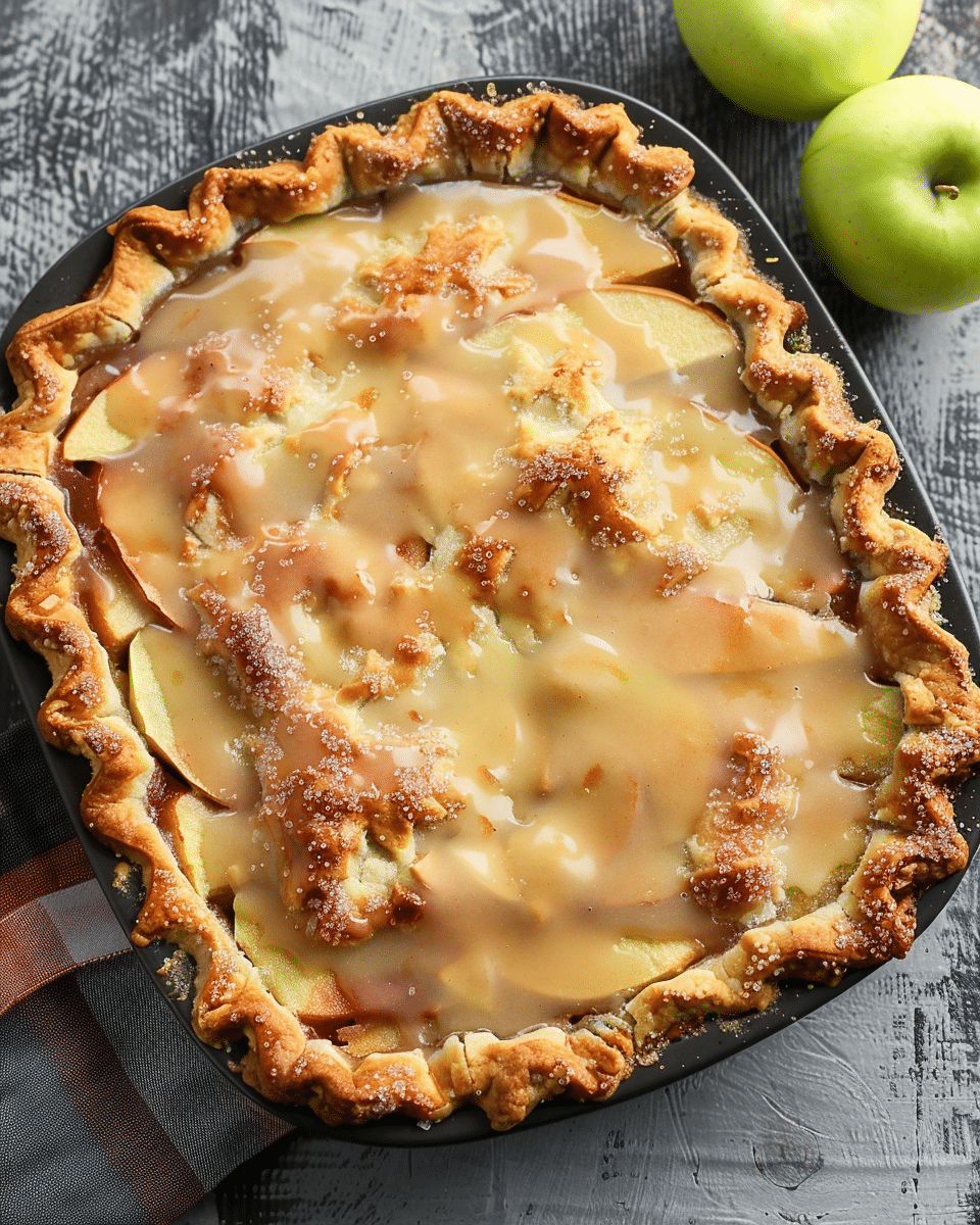 Flat Apple Pie