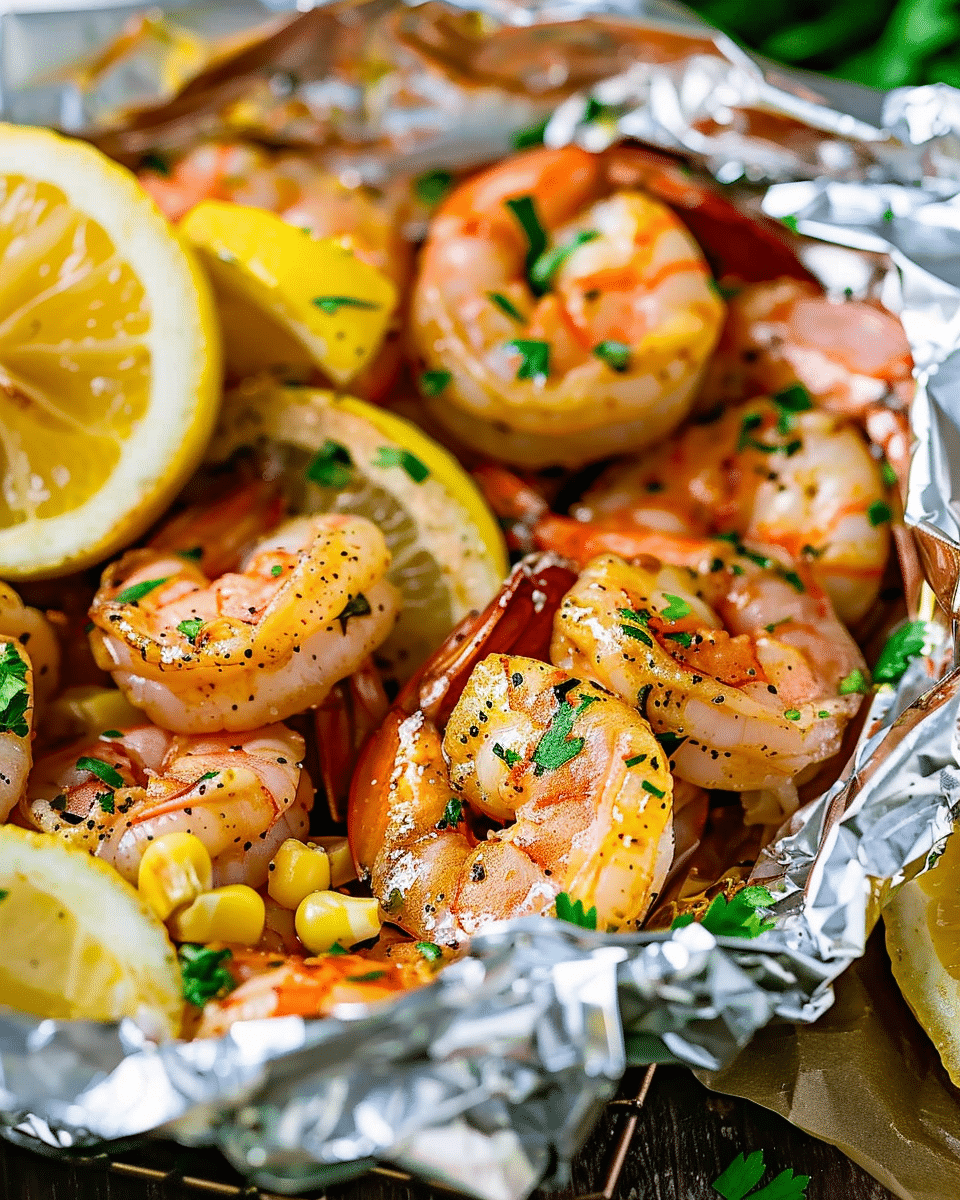 Shrimp Foil Packets