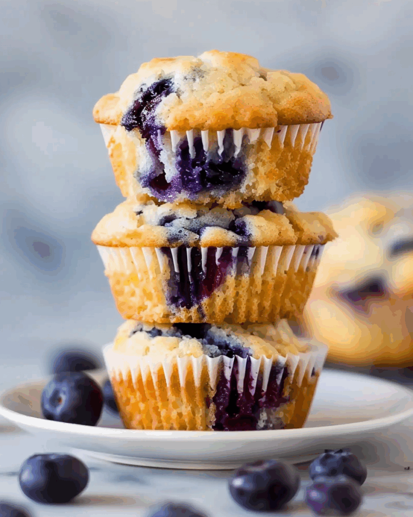 Keto Blueberry Muffins