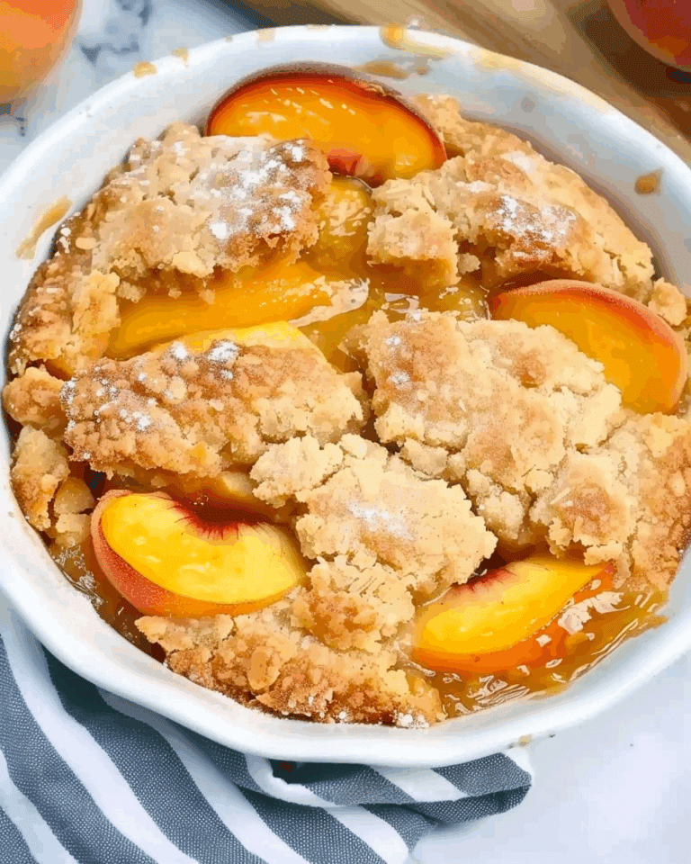 Southern Peach Cobbler Recipe