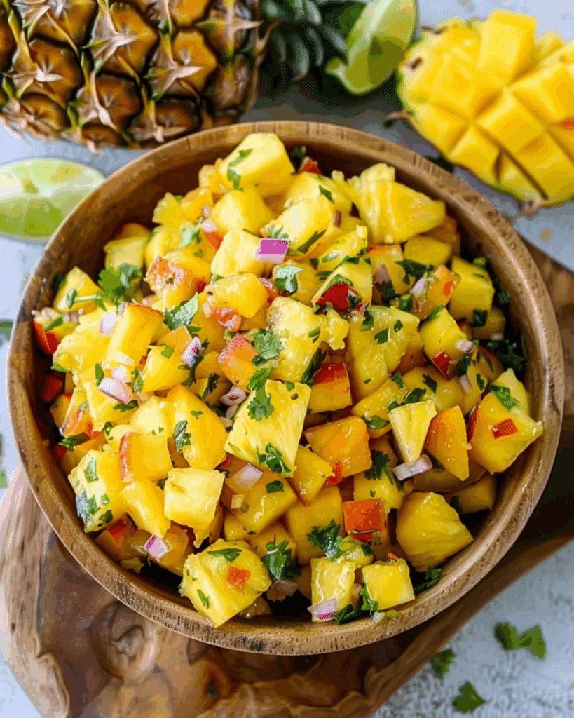 Pineapple Mango Salsa