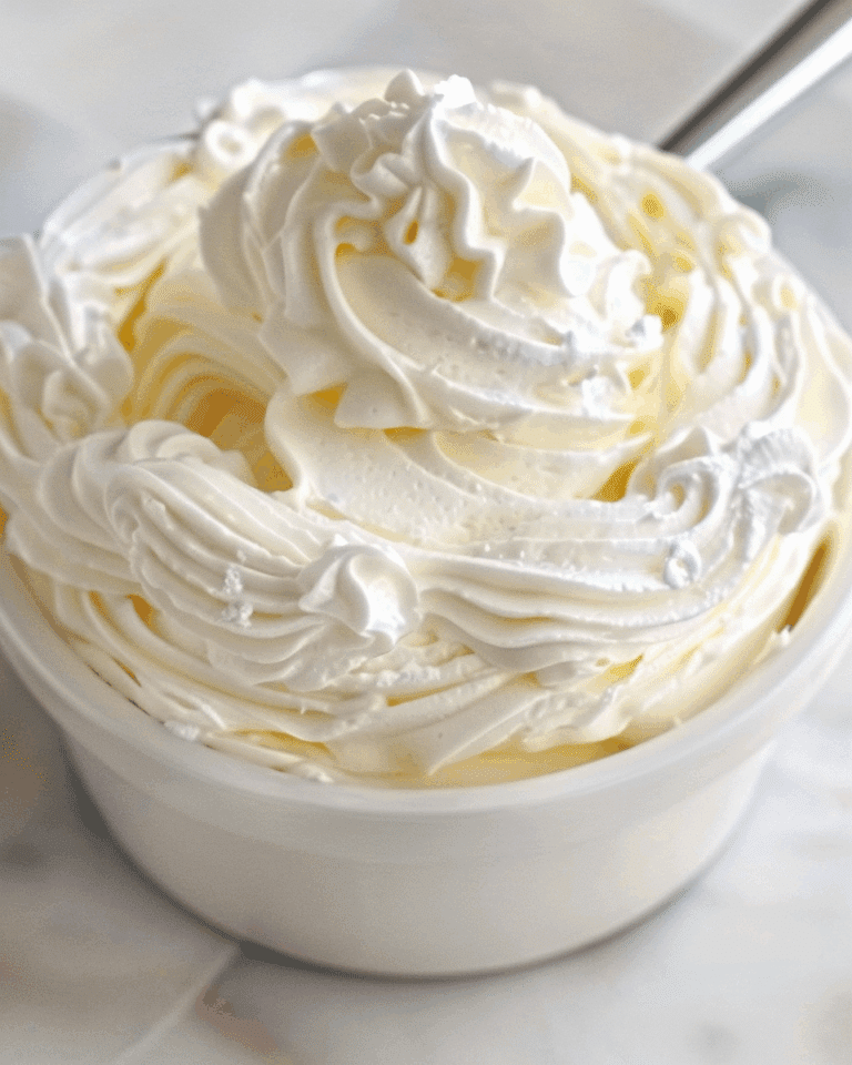 Whipped Pudding Frosting