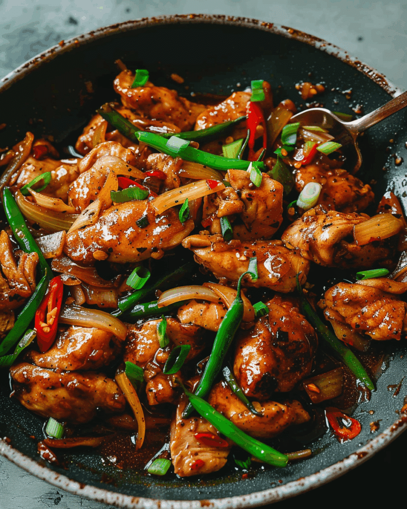 Black Pepper Chicken