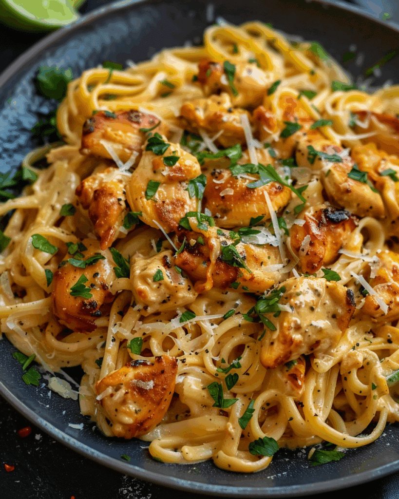 Cowboy Butter Chicken Linguine