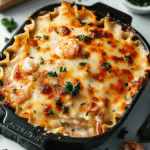 Seafood Lasagna with Lobster and Shrimp