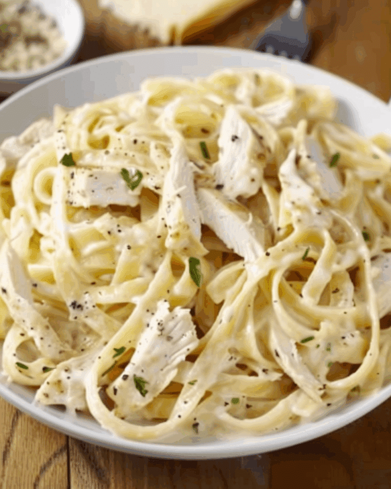 Chicken Fettuccine Alfredo
