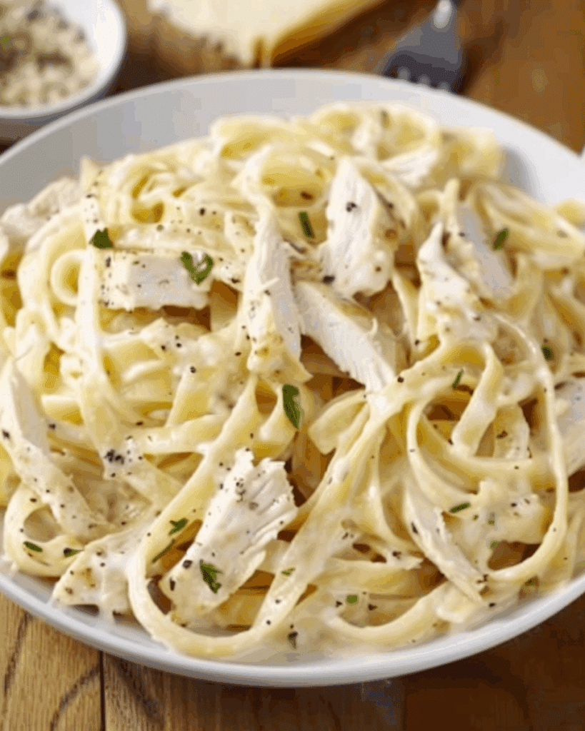 Chicken Fettuccine Alfredo