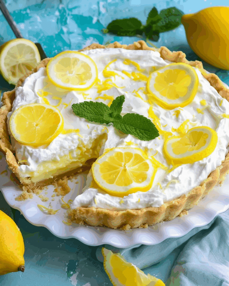 No Bake Lemon Pie