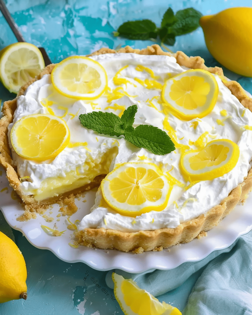 No Bake Lemon Pie