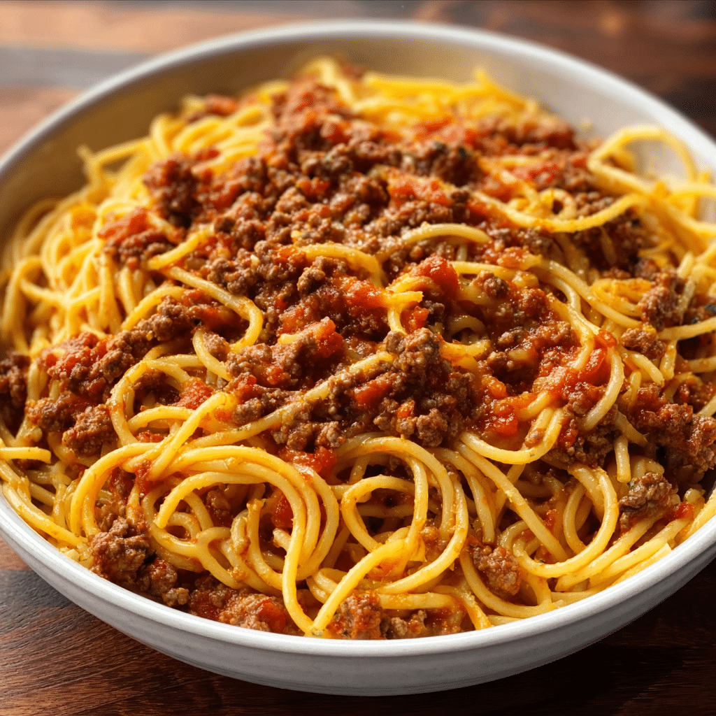 Slow Cooker Spaghetti Casserole Recipe - Recipe Image