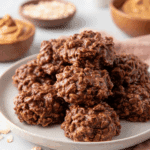 No Bake Peanut Butter Chocolate Cookies Recipe