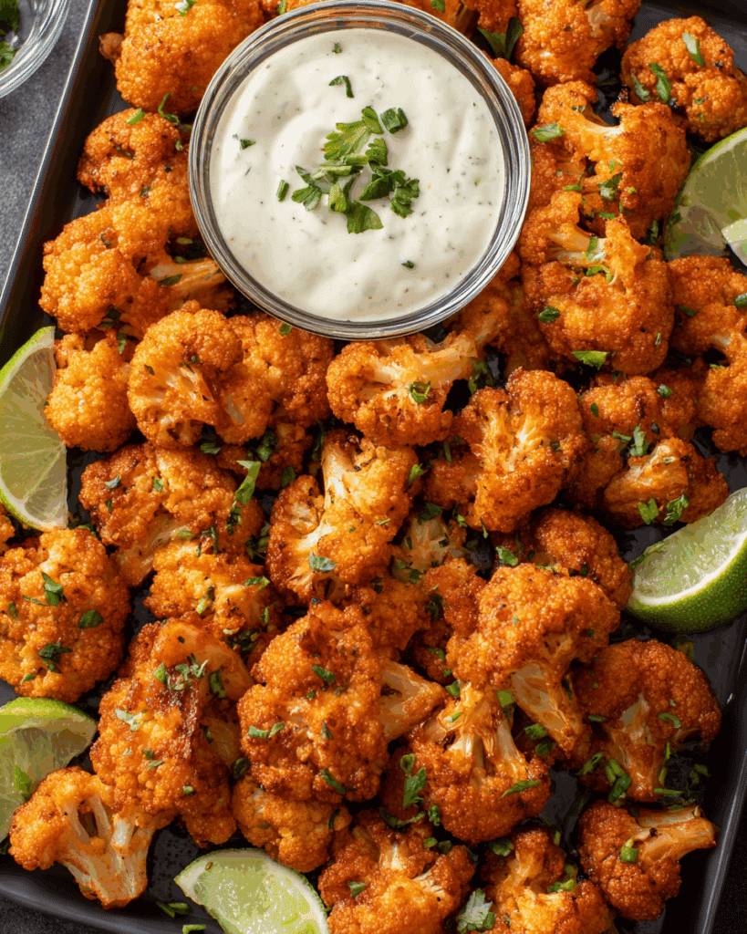 Air Fryer Buffalo Cauliflower Recipe