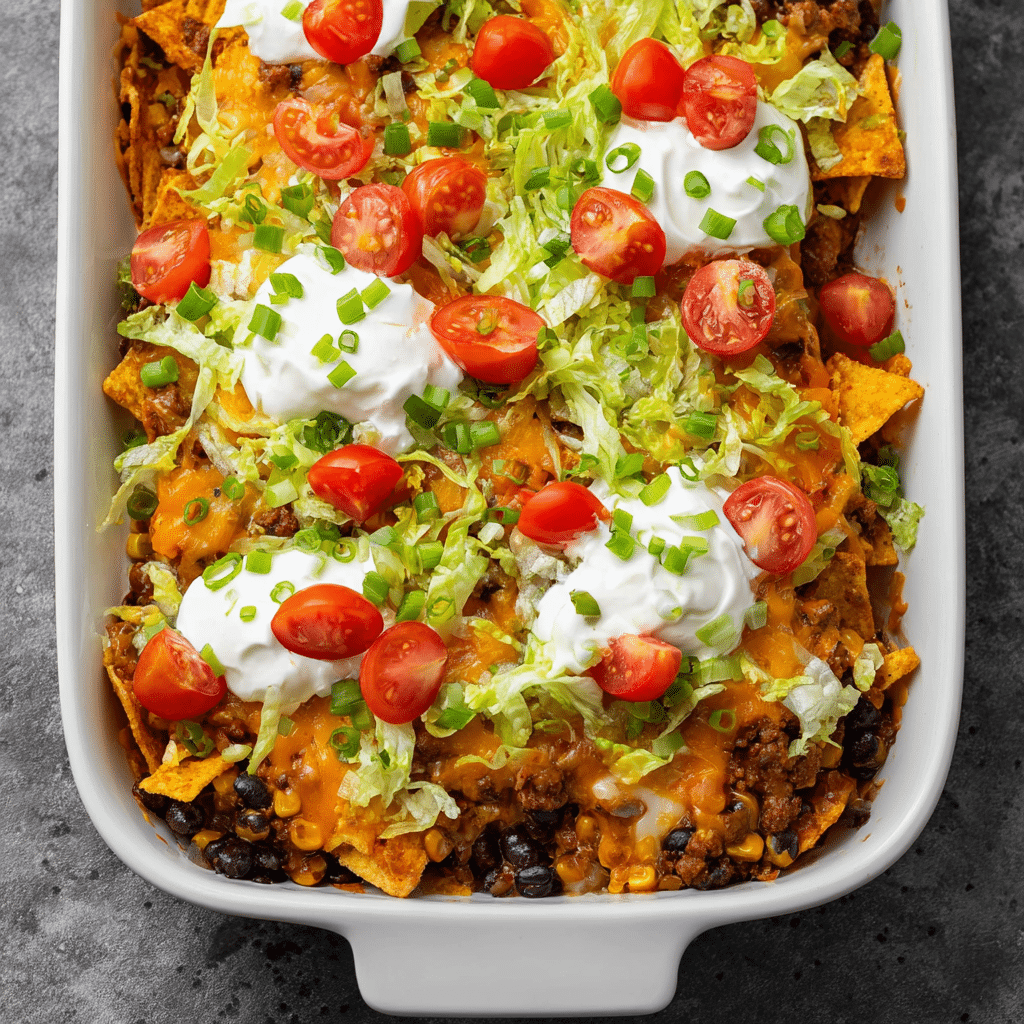 Taco Bake Recipe - Recipe Image