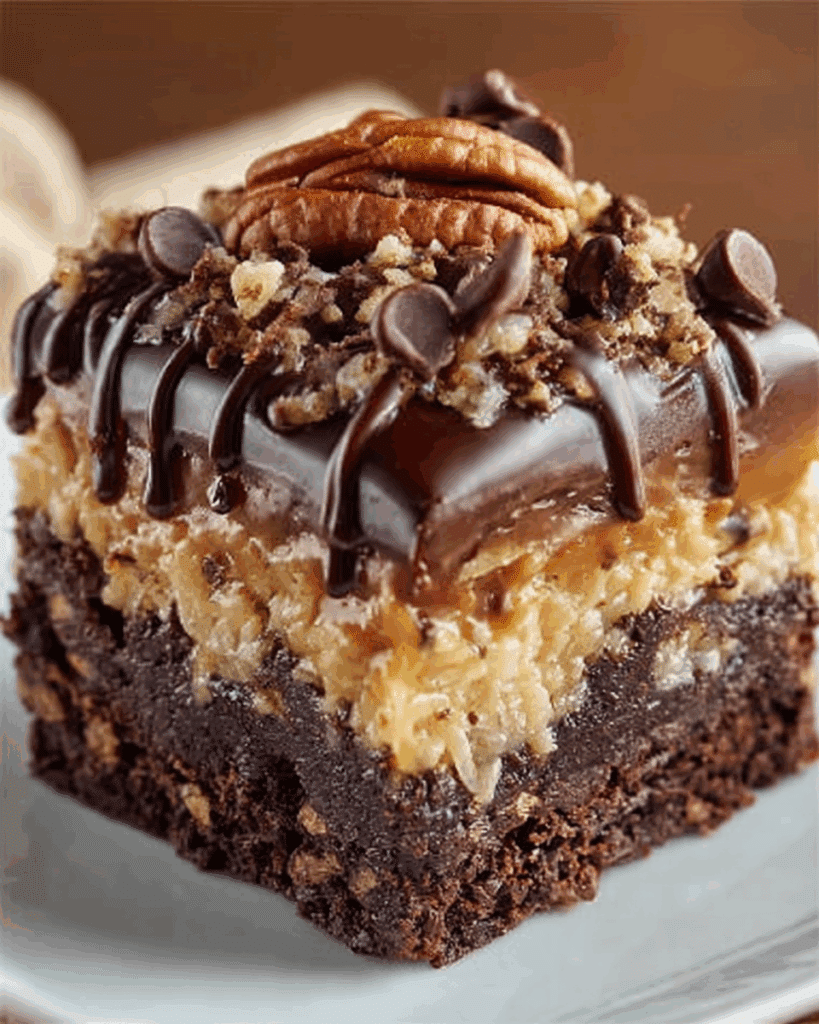 Irresistible German Chocolate Poke Cake Recipe