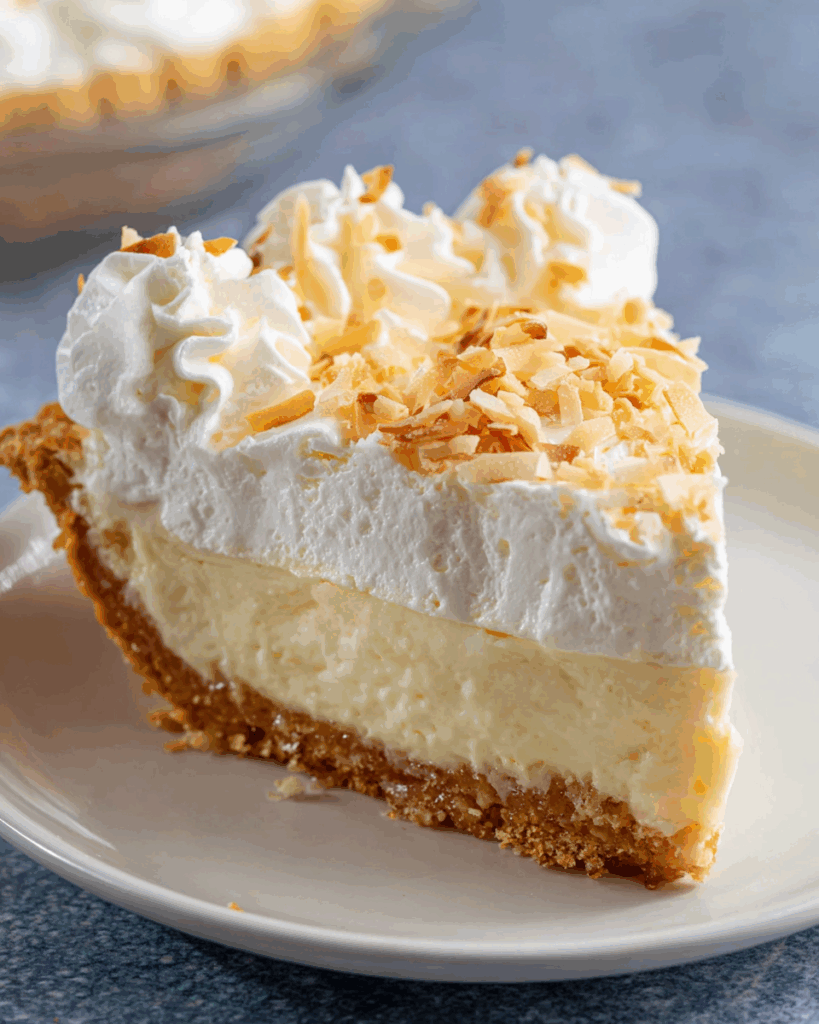 No Bake Coconut Cream Pie Recipe