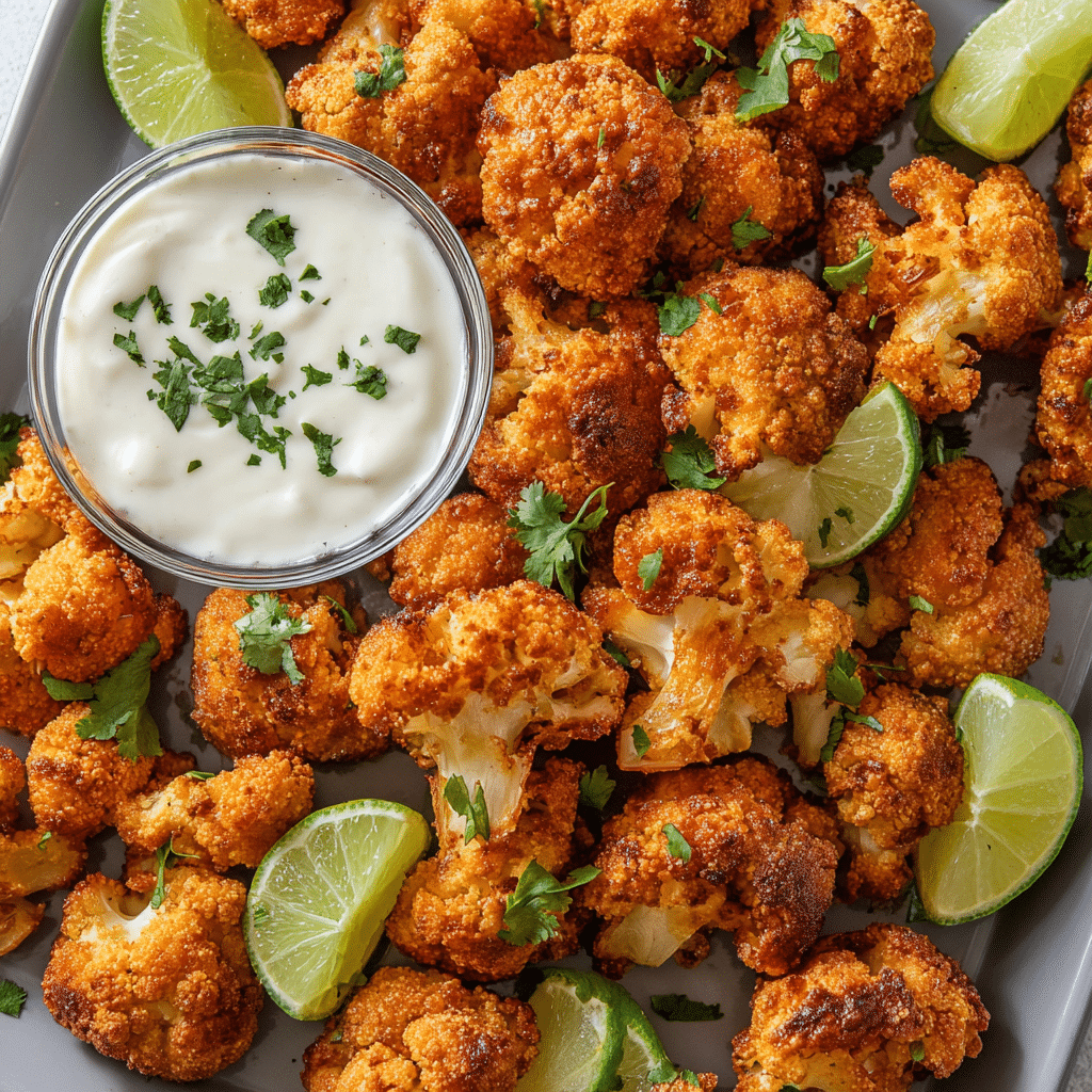 Air Fryer Buffalo Cauliflower Recipe - Recipe Image