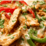 Queso Chicken Fajita Skillet Recipe