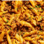 High Protein Creamy Beef Pasta Recipe