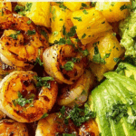 Shrimp Avocado Mango Bowls Recipe