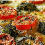 High-Protein Cottage Cheese Veggie Bake Recipe