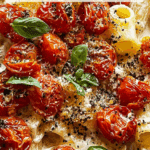 Roasted Tomato and Garlic Ricotta Pasta Recipe
