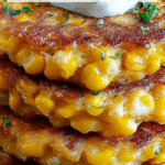 Cheesy Corn Fritters Recipe