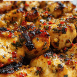Grilled Ranch Garlic Parmesan Chicken Skewers Recipe