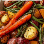 Garlic Herb Roasted Veggies Recipe