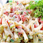 Cheddar Sour Cream Macaroni Salad Recipe