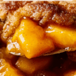 Double Crust Brown Butter Peach Cobbler Recipe