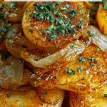 Oven Fried Potatoes & Onions Recipe
