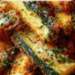 Crispy Parmesan Garlic Zucchini Fries Recipe